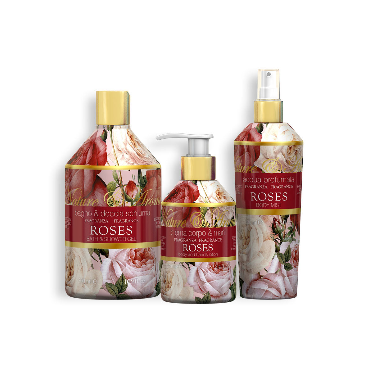 <b>Bundle Eleganza alla Rosa</b><br>Nature & Arome<br><i>Linea Roses</i>