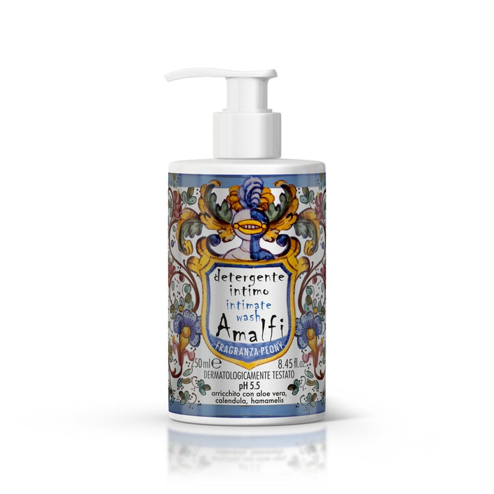 Rudy Profumi Detergente Intimo pH 5 5 da 250 mLArricchito con Aloe Vera Calendula e HamamelisLinea Amalfi